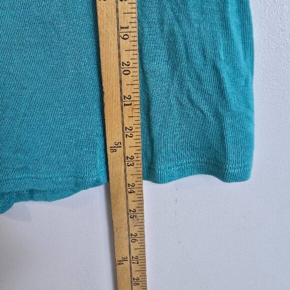 Free People Sea Turquoise Knit Tank Top S - Picture 7 of 8